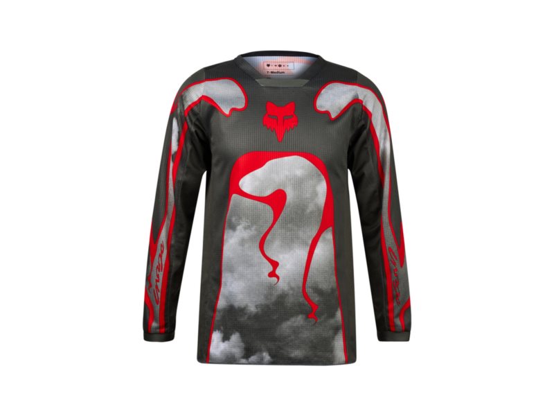 BLUZA FOX JUNIOR 180 ATLAS GREY/RED S  285953