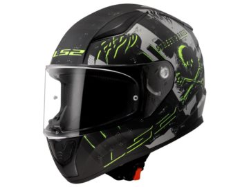 KASK LS2 FF353 RAPID II PIRATES M. TITANIUM M