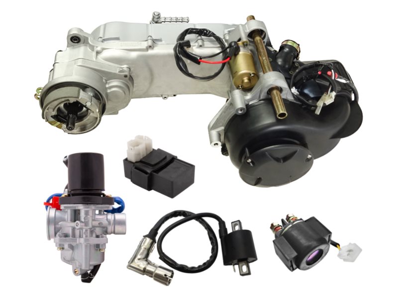 SILNIK 2T 50CCM SKUTER KOLA 12 5905220802555 KROTK