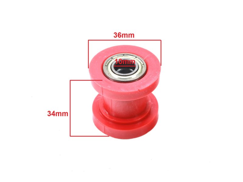 ROLKA NAPINACZA LANCUCHA CZERWONA BRI ROY09334