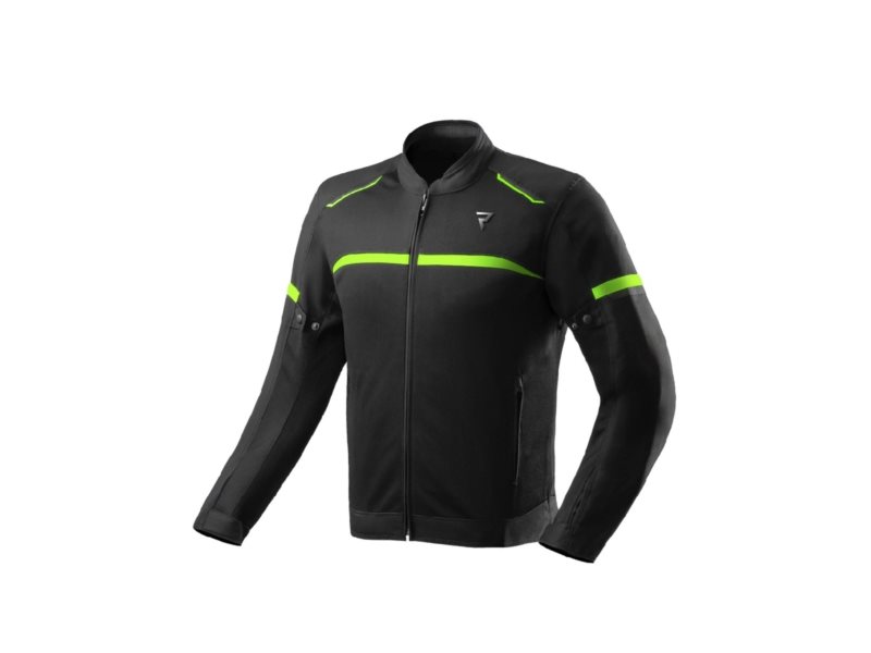 KURTKA REBELHORN ECHO BLACK/FLUO YELLOW 4XL