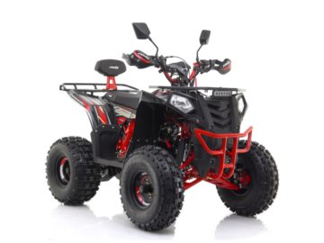 ASIX ATV COMMNADER 125 1+1 CZARNO-CZERWONY
