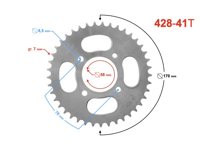 ZEBATKA TYL Z-41 BARTON SPRINT 5905220855681