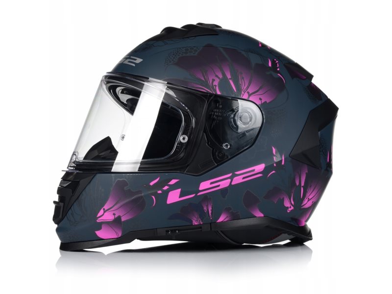 KASK LS2 FF800 STORM II BURST MAT BLACK PINK L