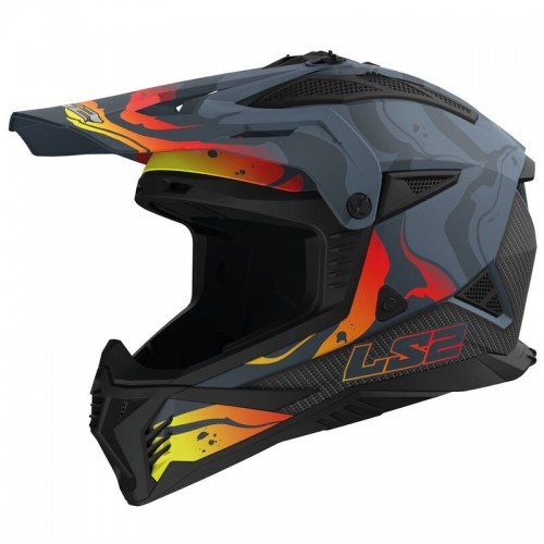 KASK LS2 MX708 FAST II WASH MATT DARK GREY 3XL