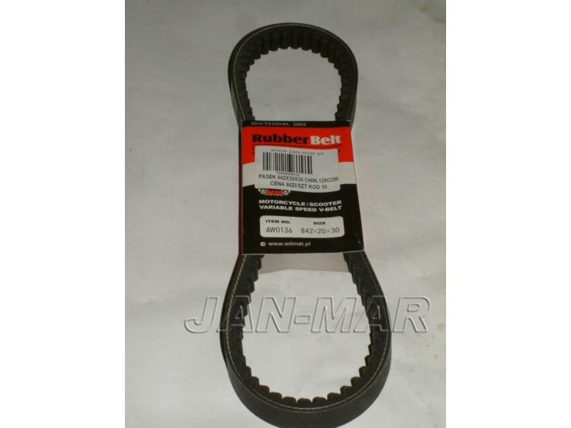 PASEK 842X20X30 CHINSKIE 125CCM AW0136