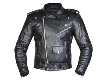 KURTKA OZONE RAMONES SKORA BLACK 2XL