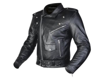 KURTKA OZONE RAMONES SKORA BLACK 2XL