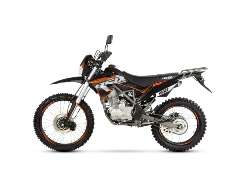 ASIX CROSS XB82 250 21/18 CZARNO-POMARANCZOWY