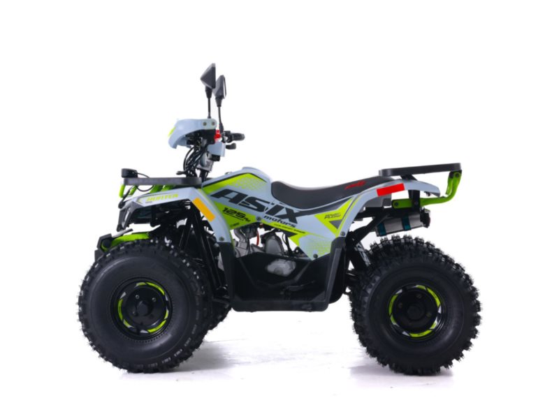 ASIX ATV HUNTER 125 8 1+1 SZARO-LIMONKOWY