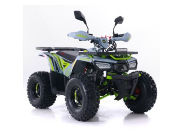 ASIX ATV HUNTER 125 8 1+1 SZARO-LIMONKOWY