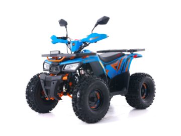 ASIX ATV HUNTER 125 8 1+1 NIEBIESKO-POMARANCZOWY