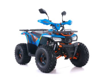 ASIX ATV HUNTER 125 8 1+1 NIEBIESKO-POMARANCZOWY