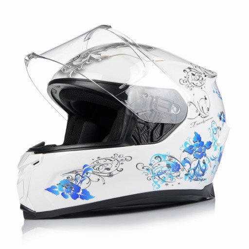 KASK NAXA F25/F/M BIALO-NIEBIESKI