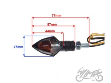 KIERUNKOWSKAZ PRZOD JASNY CZARNY AL70257