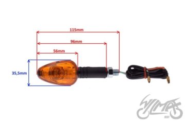 KIERUNKOWSKAZ PRAWY UNIWERS.AL6146P ZAROWKA 12V10W