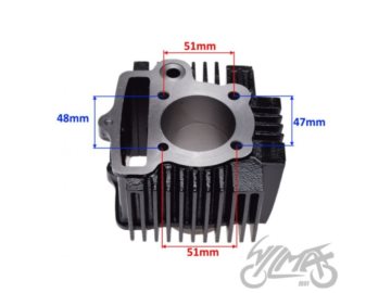 CYLINDER CROSS ATV ZONGSH LIFAN  52,40 AY3538 13sw