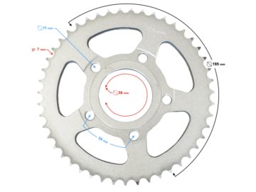 ZEBATKA TYL BARTON NAK z47 JUNAK 907 5905220851218