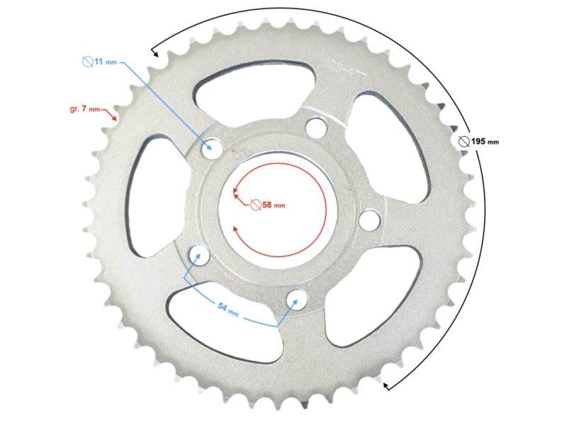 ZEBATKA TYL BARTON NAK z47 JUNAK 907 5905220851218