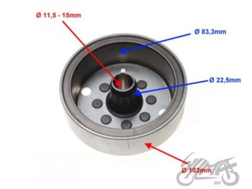 MAGNETO KOLO MAGENSOWE DERBI SENDA 50 AI225101