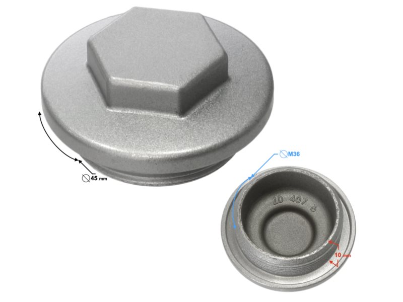 KOREK FILTRA OLEJU DB250 MZK 5905220849406