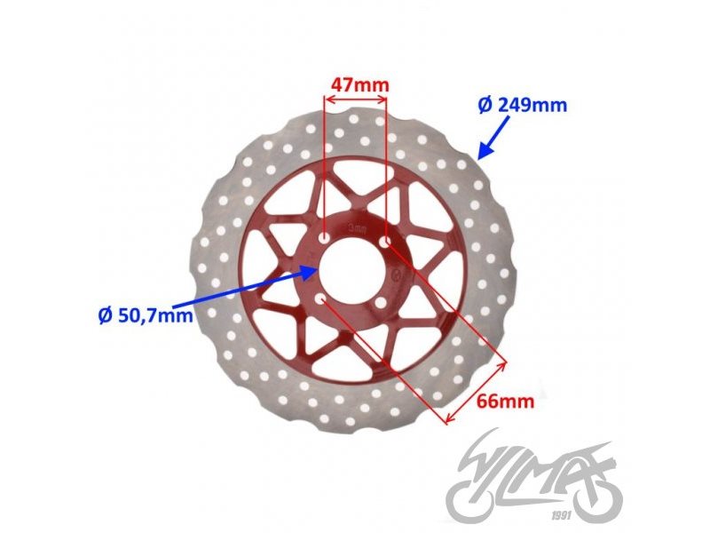 TARCZA HAMULCA PRZOD JUNAK 905 J9054141