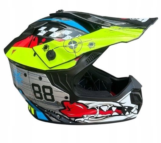 KASK CROSS BLEXX JUNIOR MD-911 SHINY SHARK L