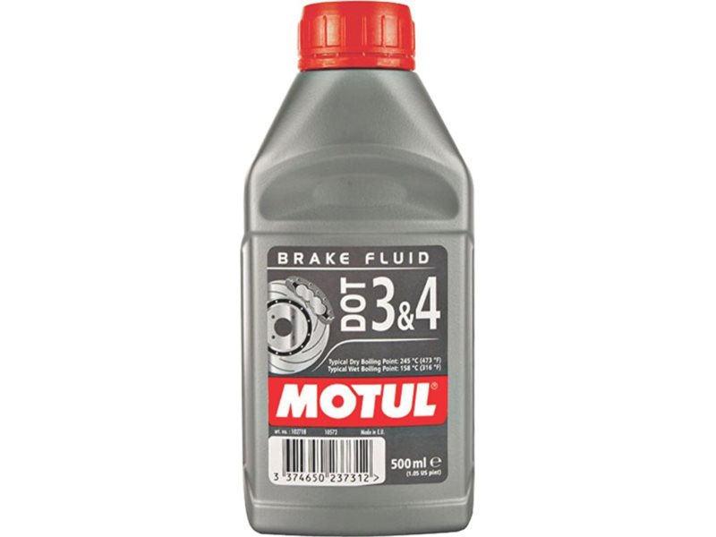 MOTUL DOT 3&4 BRAKE FLUID 0.5L PLYN HAMULCA