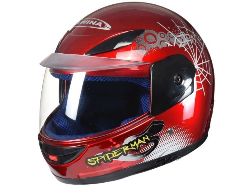 KASK AWINA MINI SPIDERMAN CZERWONY
