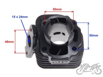 CYLINDER QUANTUM 2T 50CCM SW 10MM JOG AY32018