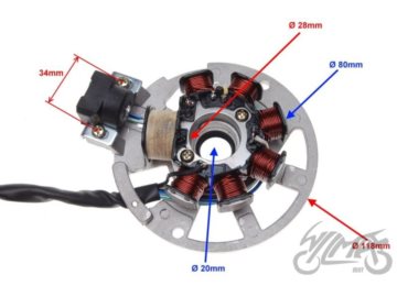 ISKROWNIK KEEWAY 2T 6 PRZEWODOW ZB2002