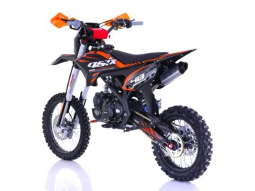 ASIX CROSS XB48 125 17/14 CZARNO-POMARANCZOWY