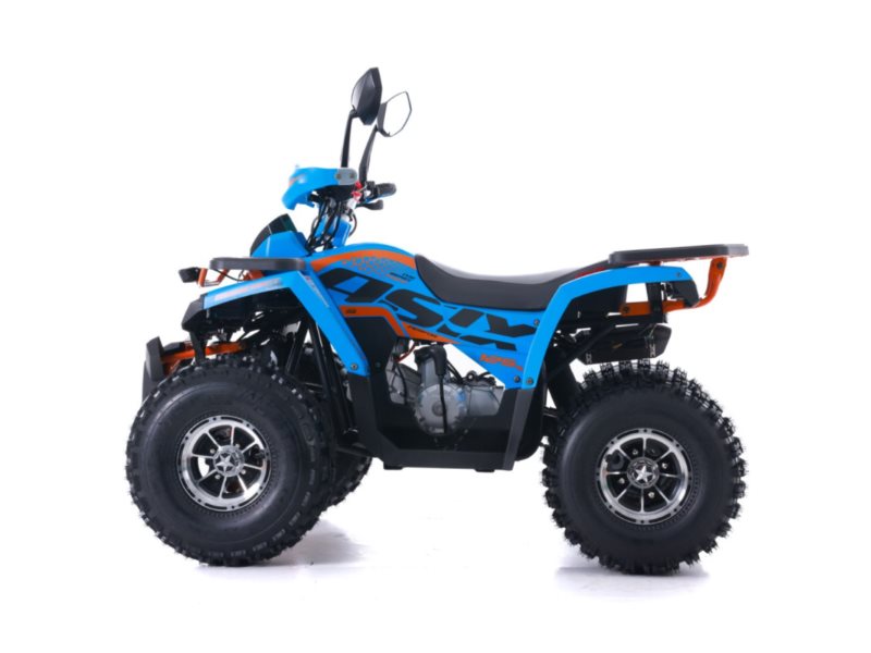 ASIX ATV FOURCRAFT A1 8 125 1-1 ALU NIEBIESKO-POMA