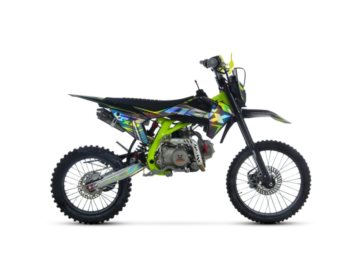 ASIX CROSS XB67 125 19/16 CZARNO-LIMONKOWY