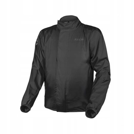 KURTKA SECA TYPHOON BLACK 4XL PRZECIWDESZCZOWA