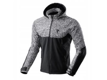 KURTKA REBELHORN SLASH NORIAKI BLACK/WHITE SOF XXL
