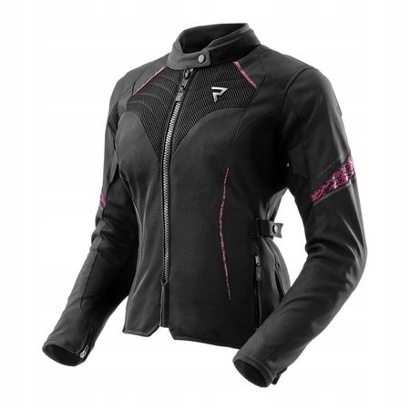 KURTKA REBELHORN JAX LADY BLACK/PINK 3XL