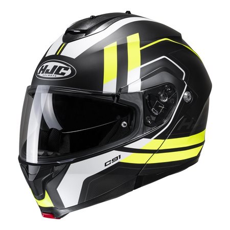 KASK HJC C91 OCTO BLACK/YELLOW XXL