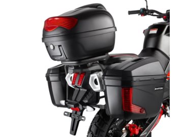 BARTON HYPER 125 CZARNO-ZIELONY 7959 Z KUFRAMI