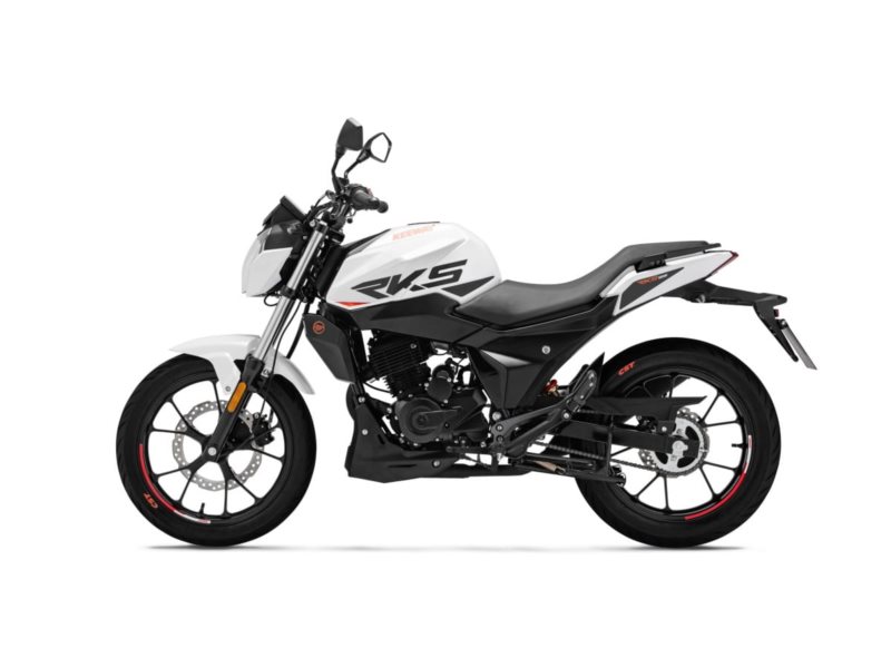 KEEWAY RKS 125 BIALY 01234