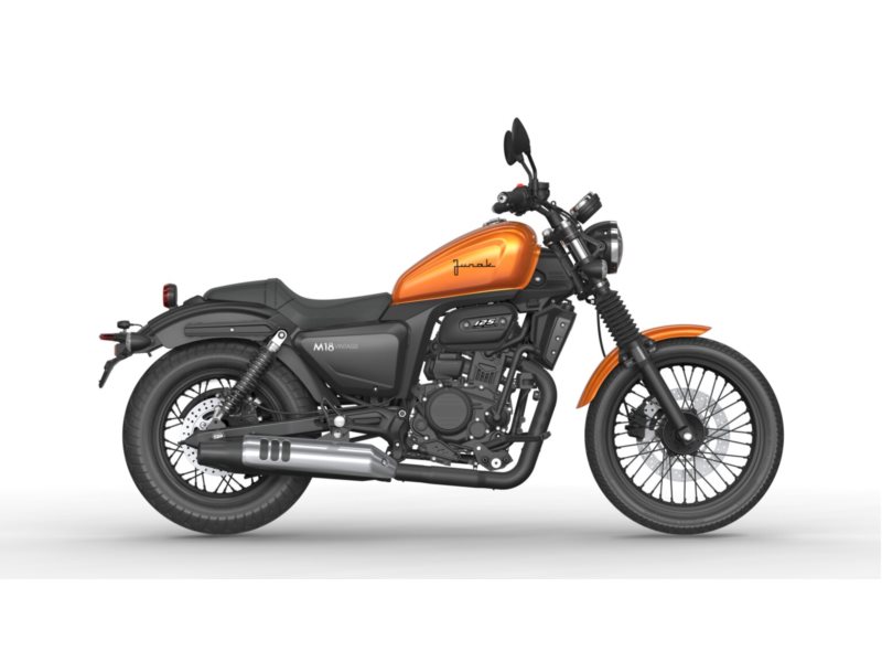 JUNAK M18 VINTAGE 125 POMARANCZOWY 00114