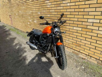 JUNAK M18 VINTAGE 125 POMARANCZOWY 00114