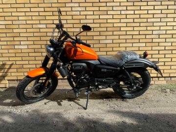 JUNAK M18 VINTAGE 125 POMARANCZOWY MAT 00438