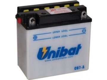 AKUMULATOR UNIBAT CB7-A  L+ JUNAK125 YB7A 12n7-4a