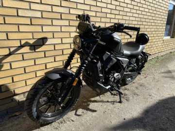 ZONTES C 125 CZARNY MAT 4228