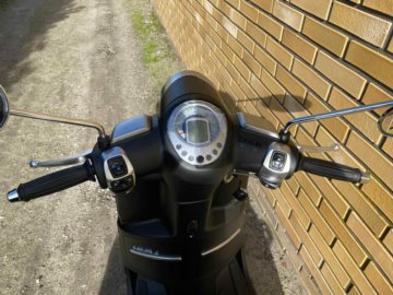 PEUGEOT DJANGO 125 DARK CZARNY MAT 007010