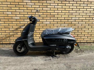 PEUGEOT DJANGO 125 DARK CZARNY MAT 007010