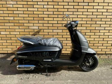 PEUGEOT DJANGO 125 DARK CZARNY MAT 007010