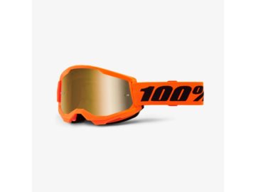 GOGLE 100% STRATA 2 NEON ORANGE 50028-00015