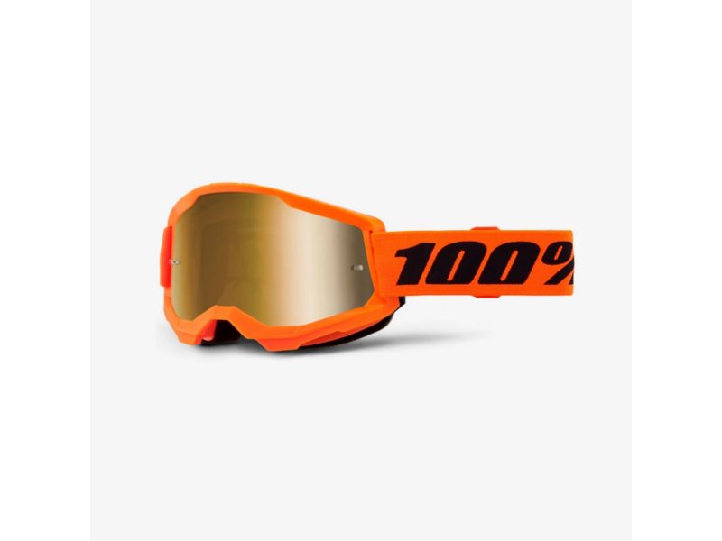 GOGLE 100% STRATA 2 NEON ORANGE 50028-00015